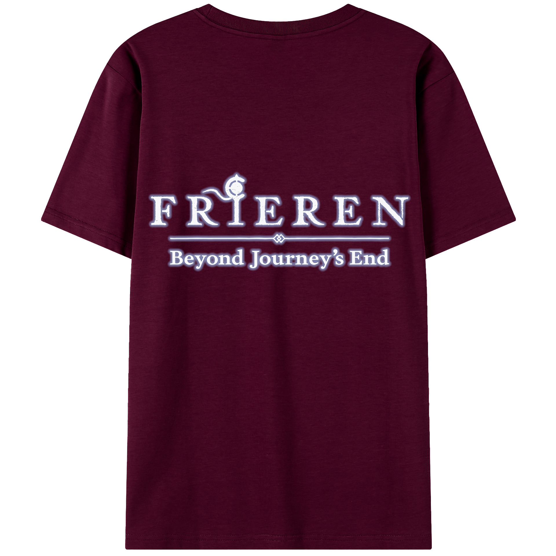 （画像用） 葬送のフリーレン Frieren レディース半袖Tシャツ(バックプリント)